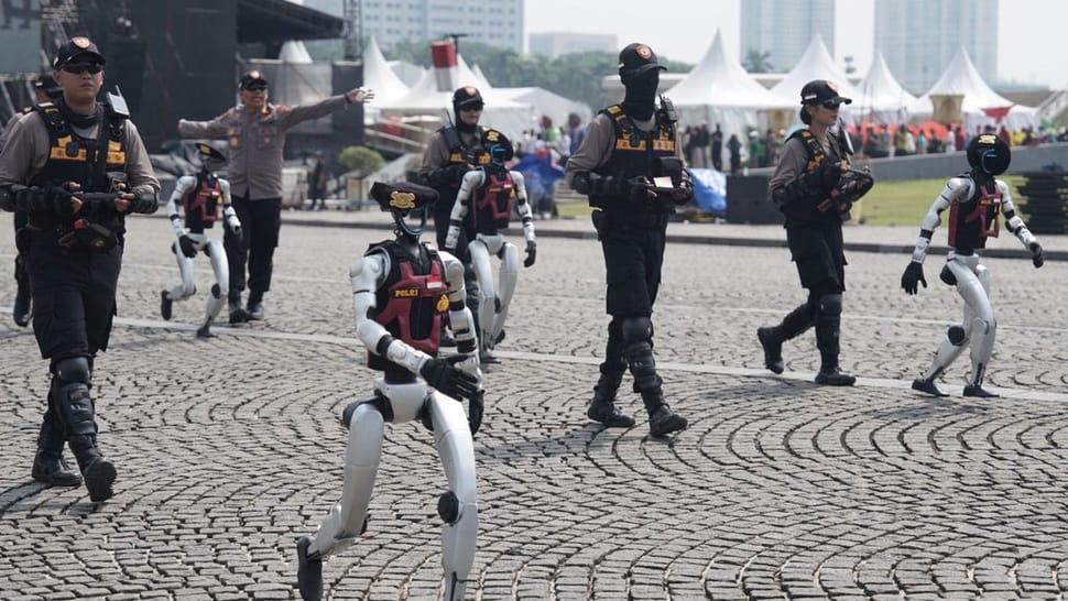 Efektifkah Penggunaan Robot Canggih di Tubuh Polri?