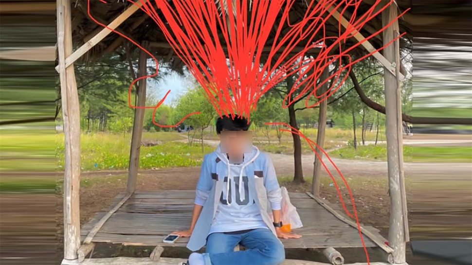 Arti Garis Merah di Kepala Tren S Line TikTok, Kenapa Dikritik?