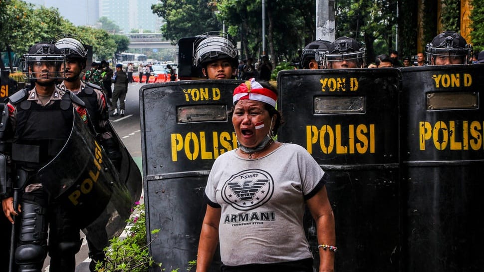 Emoji Sirine Polisi Terbanyak Dipakai saat Demo Akhir Agustus