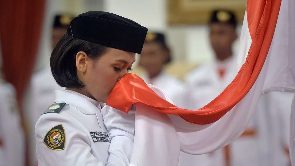 Pengukuhan Paskibraka Nasional 2016 - Tirto.ID