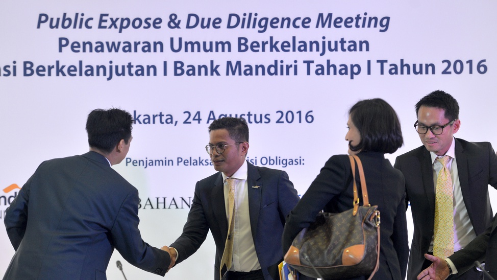 Bank Mandiri Terbitkan Obligasi Rp5 Triliun