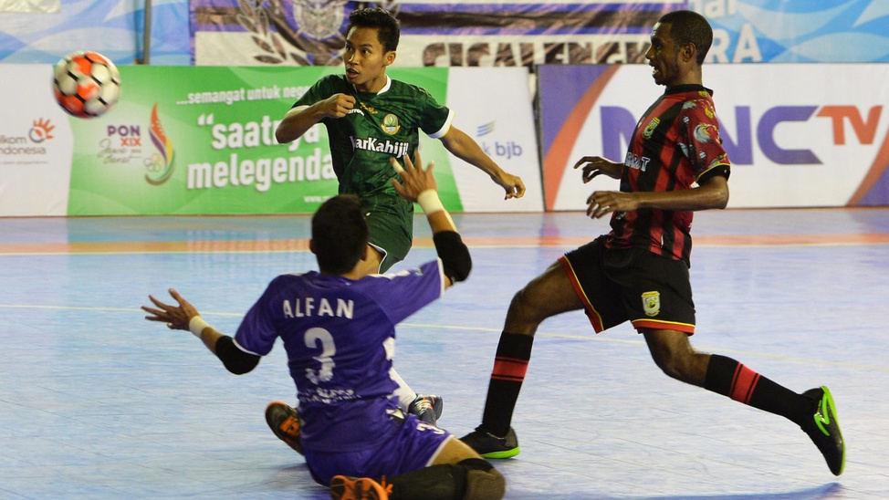 Tim Futsal Jabar Kalahkan Papua Barat