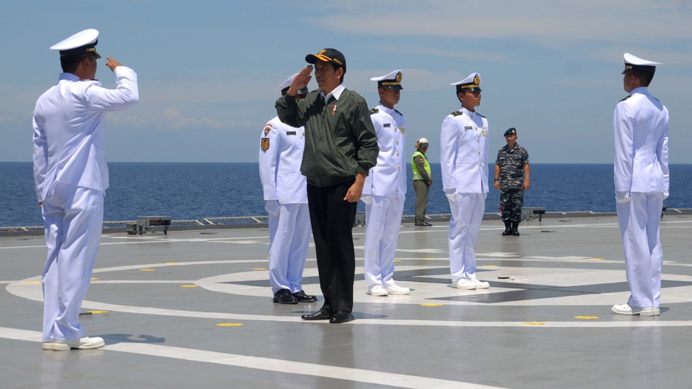 Unjuk Kekuatan Armada Perang Indonesia