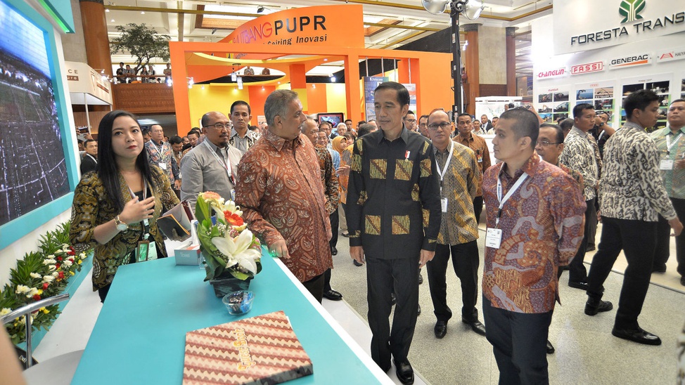 Presiden Buka Indonesia Infrastruktur Week 2016