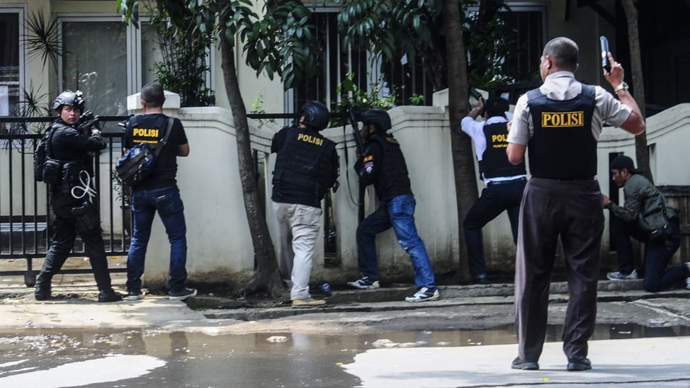 Penangkapan Terduga Teroris Di Bandung