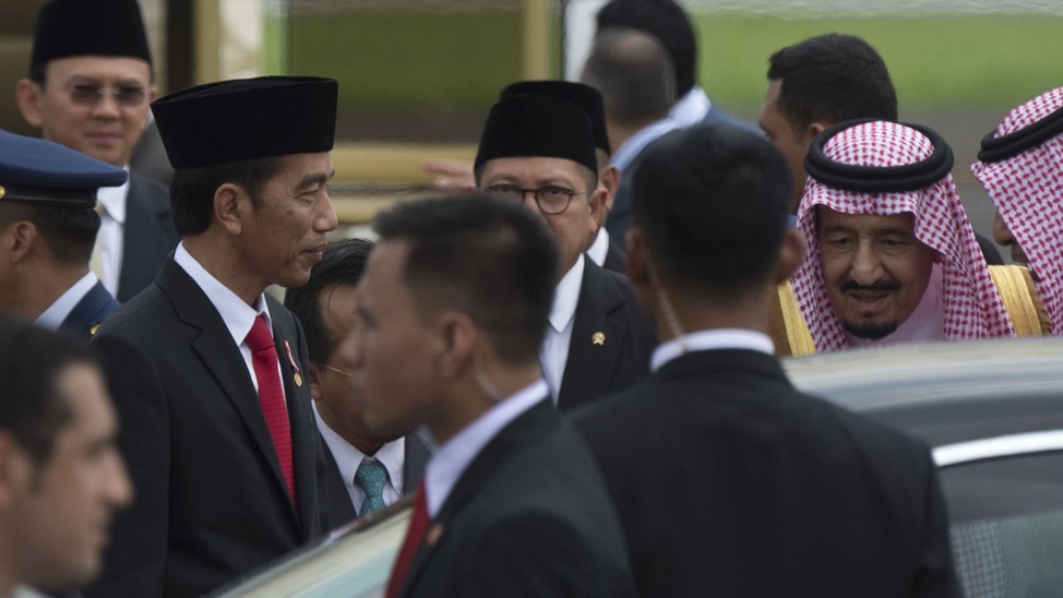 Raja Salman Tiba Di Jakarta