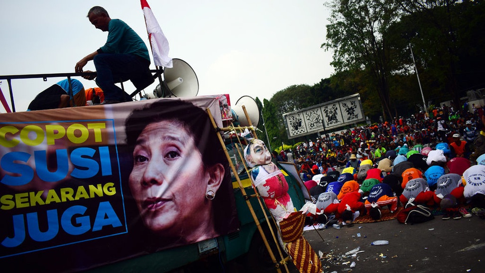 Demo Nelayan Tuntut Pelegalan Cantrang Foto Tirtoid 