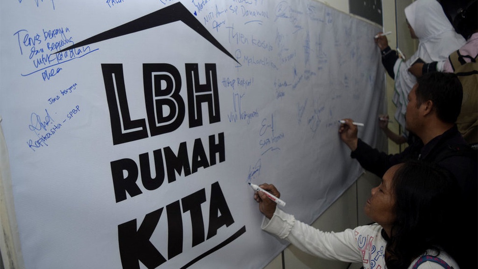 LBH Jakarta Kembali Beraktivitas - Foto Tirto.ID