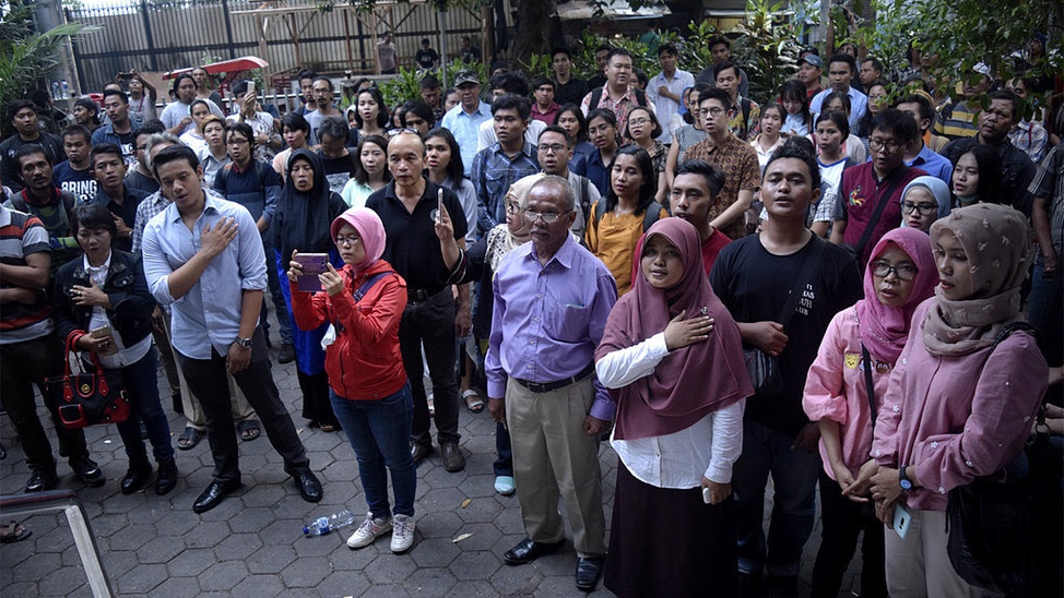 LBH Jakarta Kembali Beraktivitas - Foto Tirto.ID