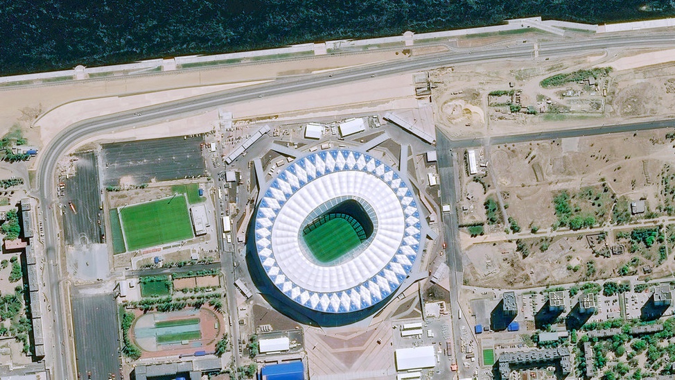 Citra Satelit Stadion-Stadion Piala Dunia 2018 Rusia-Foto Tirto.ID