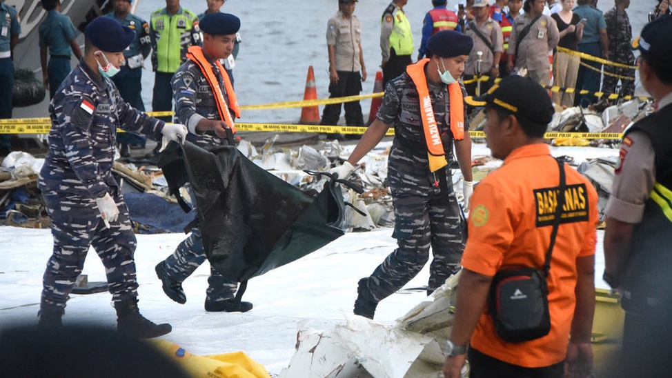 Evakuasi Jenazah Korban Lion Air