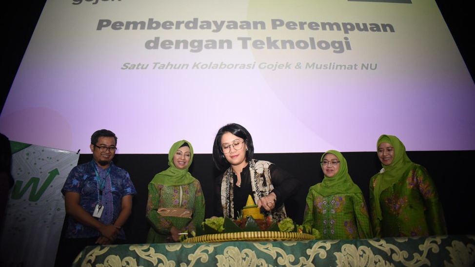 Satu Tahun Kolaborasi Gojek & Muslimat NU Foto Tirto.ID Tirto.ID