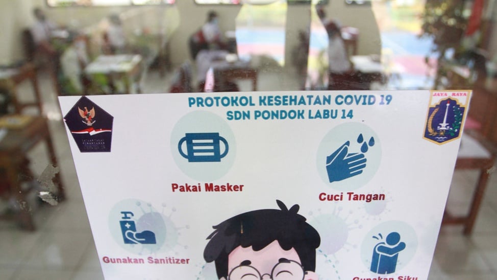 Sekolah Di Jakarta Mulai Pembelajaran Tatap Muka