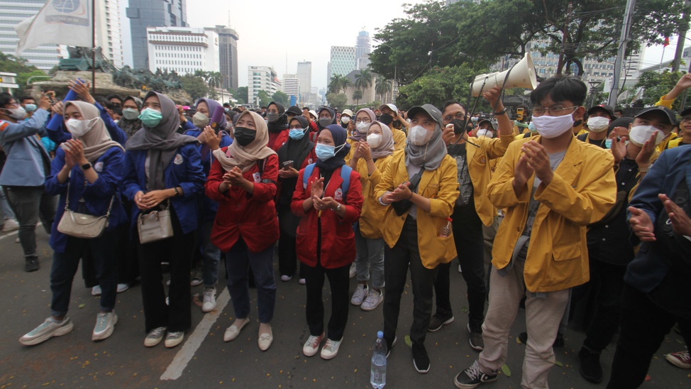 BEM SI Demo Kritik Pemerintahan Presiden Jokowi