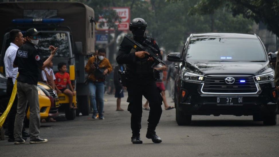 Ledakan Di Polsek Astanaanyar Bandung