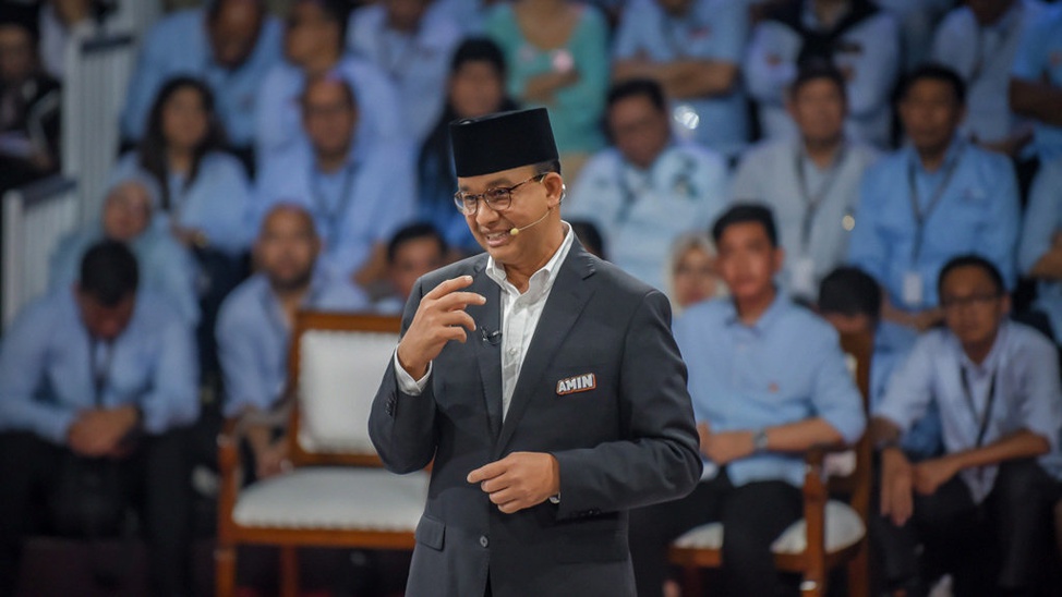 Foto: Debat Perdana Capres Pemilu 2024