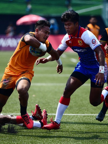 Rugby 7 Indonesia vs Malaysia-Foto Tirto.ID