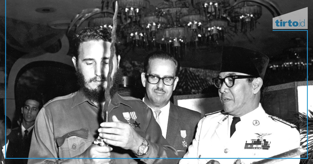 Peci Keris dan Kata Kata Sukarno Buat Fidel Castro 