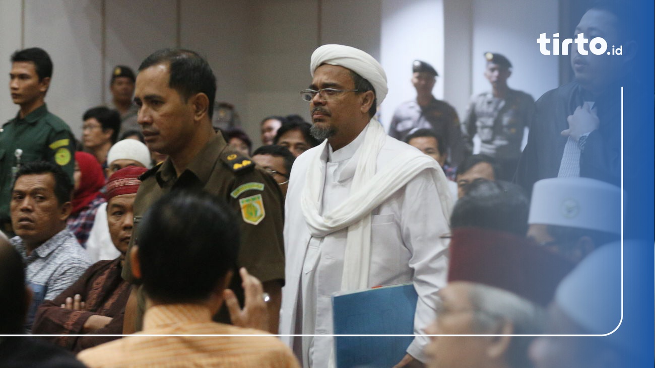 Polisi Hentikan Penyidikan Kasus Chat Pornografi Rizieq Shihab