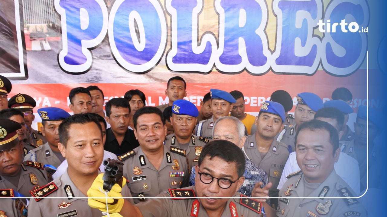 Polisi Polda Jatim Jadi Tersangka Penembakan Mahasiswa 