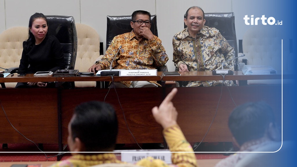 Kekonyolan Pansus Angket KPK Minta Keterangan Napi Koruptor