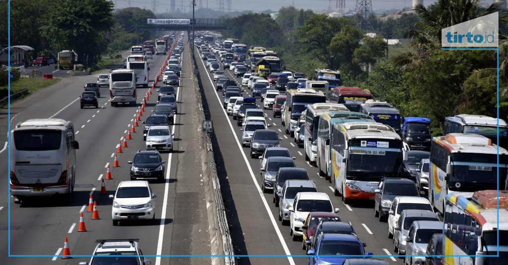 Aturan Ganjil Genap di Tol Cikampek  Jakarta Diberlakukan 