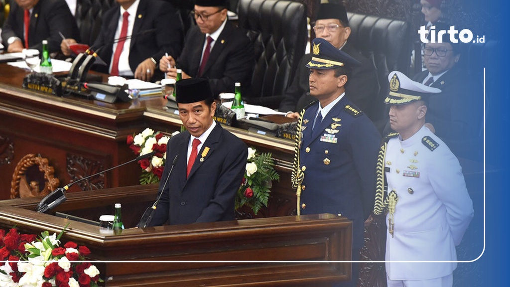 Kata-Kata Kunci dalam Pidato Tahunan Jokowi - Tirto.ID