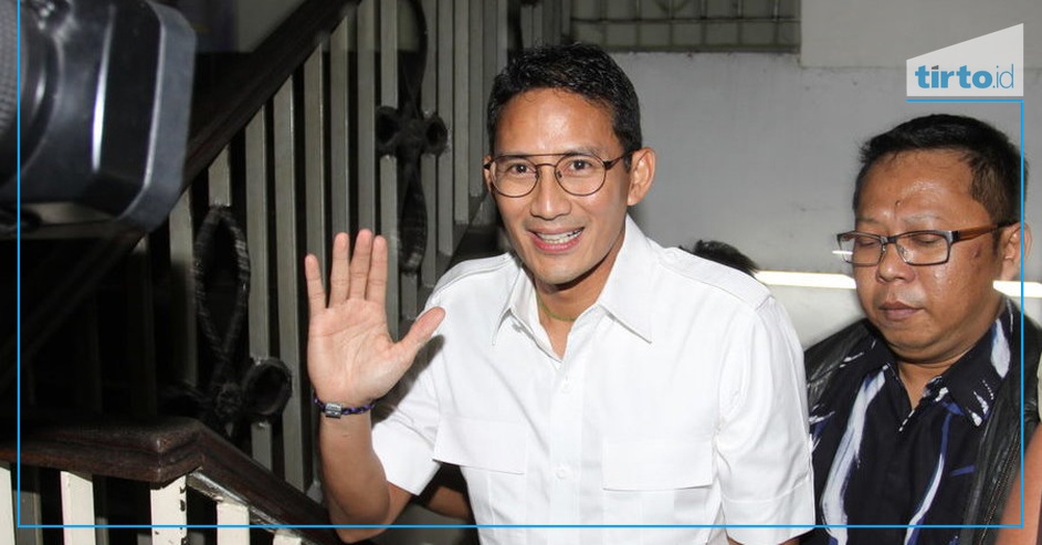 Sandiaga Digugat ke PN Jakpus Soal Dugaan Teken Surat 