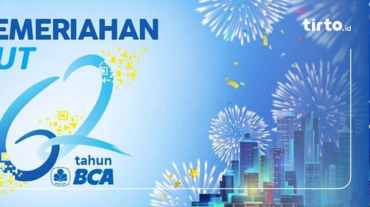 HUT BCA 62: Daftar Lengkap Promo Makanan Dan Minuman