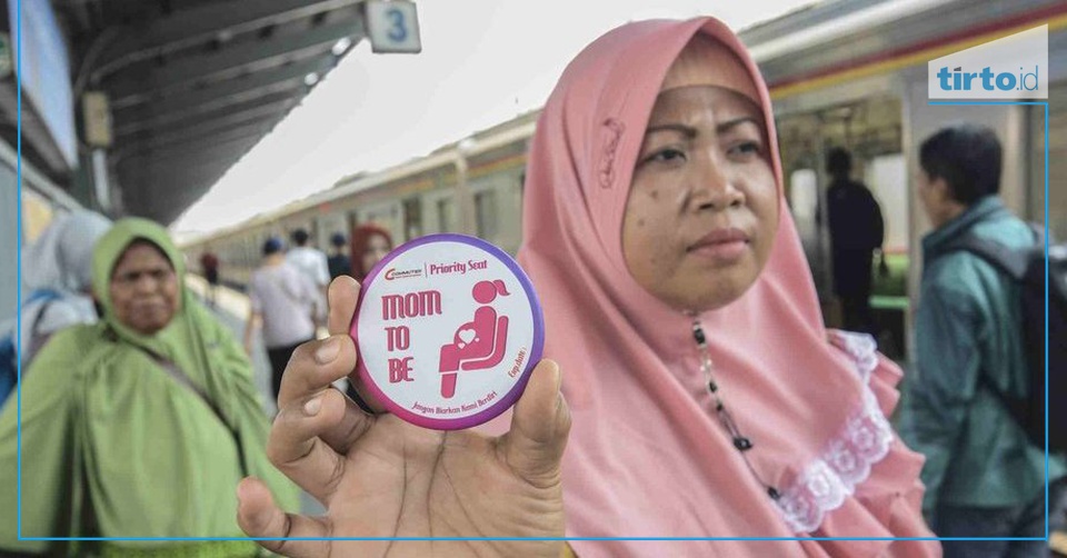 Syarat dan Cara Dapatkan Pin Khusus Ibu Hamil di KRL