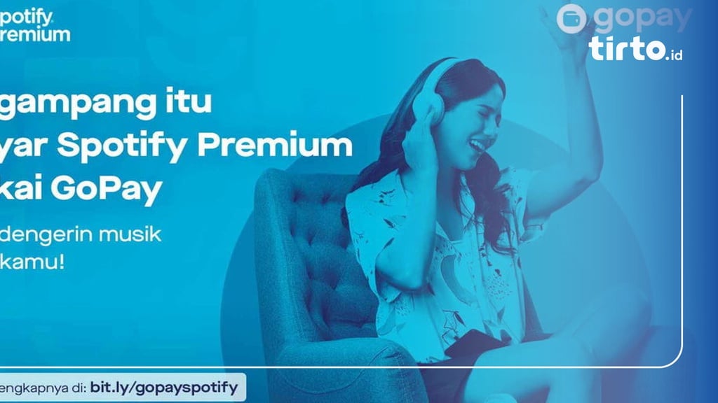 Cara Mudah Berlangganan Spotify Premium Dengan GoPay