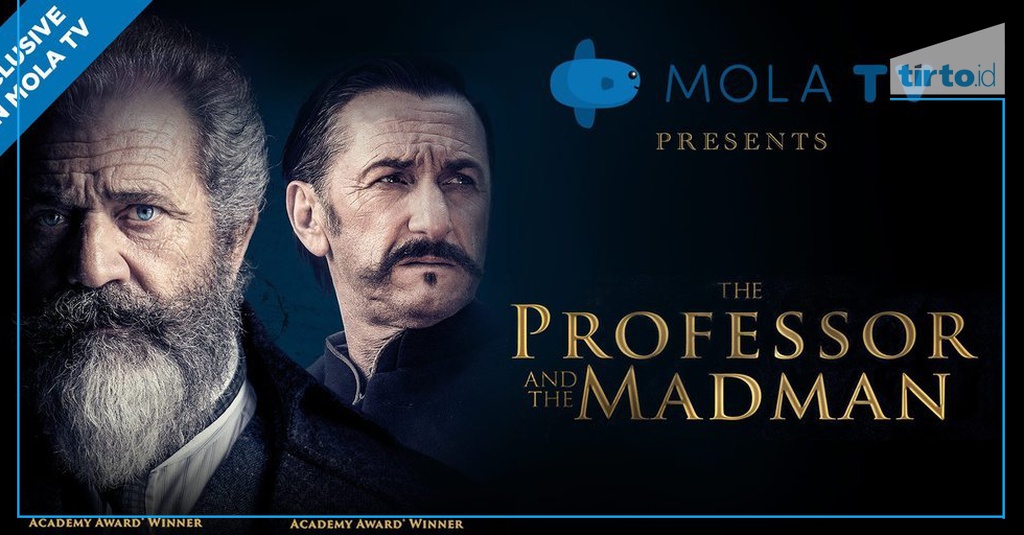 Sinopsis Film The Professor and The Madman yang Tayang di Mola TV