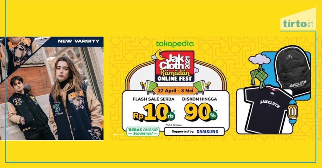 Belanja Produk Erigo di Tokopedia, Ada Diskon Spesial Ramadhan 60