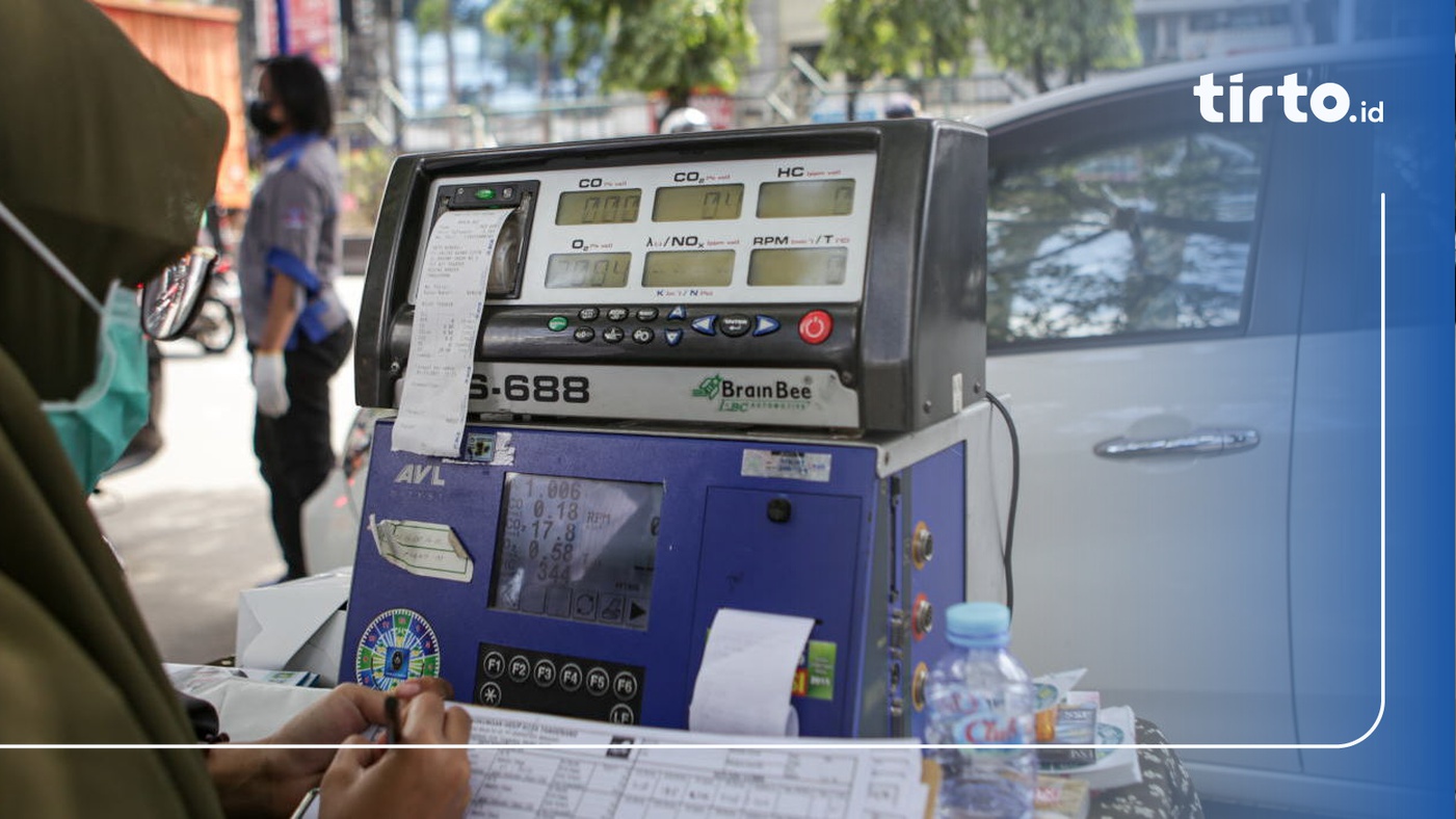 Uji Emisi Jadi Syarat Bayar Pajak Kendaraan Mulai