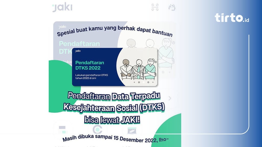 Daftar DTKS Jakarta 2022 Tahap 4 Hingga 15 Desember Di JAKI