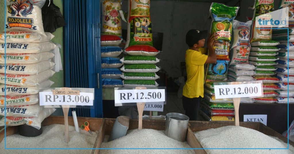 Update Harga Pangan 5 Oktober: Beras Masih Mahal Rp13.200 Per Kg