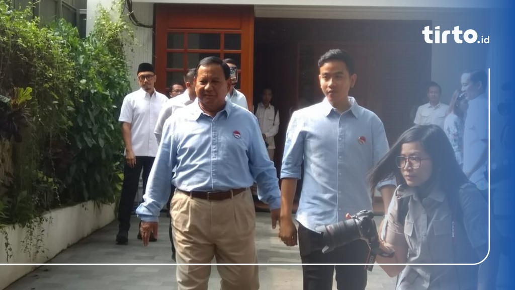 Prabowo-Gibran Berangkat Ke Indonesia Arena GBK Untuk Deklarasi