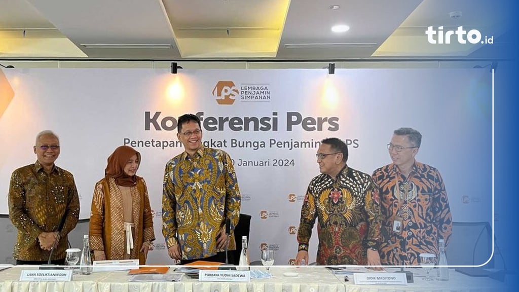 LPS Pertahankan Tingkat Suku Bunga Penjaminan Di 4,25 Persen