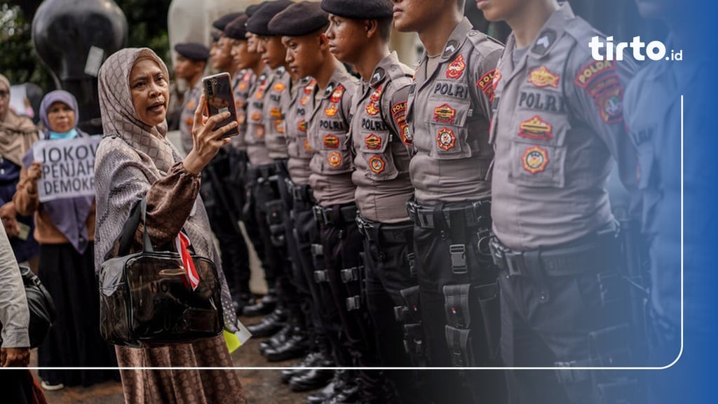 Polri Kerahkan Ribuan Personel Amankan Penetapan Hasil Pemilu