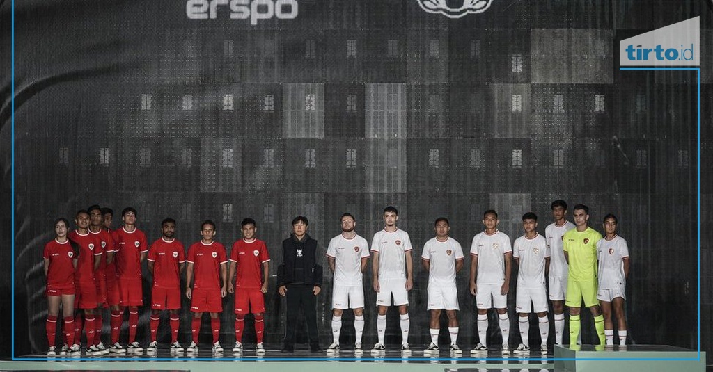 Jersey Baru Timnas Indonesia Buatan Erspo Berapa Harganya