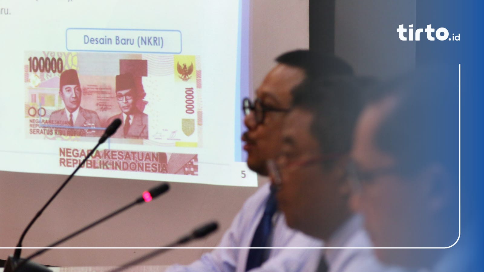 Simbol 11 Uang Rupiah Baru Disesuaikan dengan NKRI