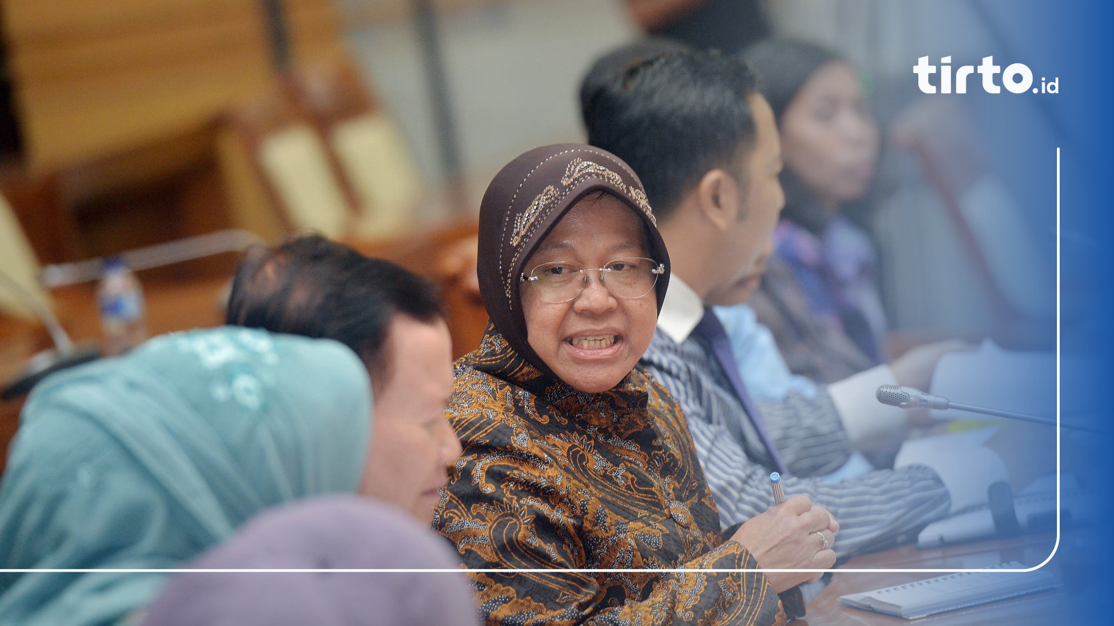 Risma Kembali Tegaskan Enggan Maju di Pilkada Jawa Timur