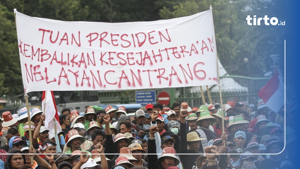 Demo Cantrang Nelayan Temui Perwakilan Istana 