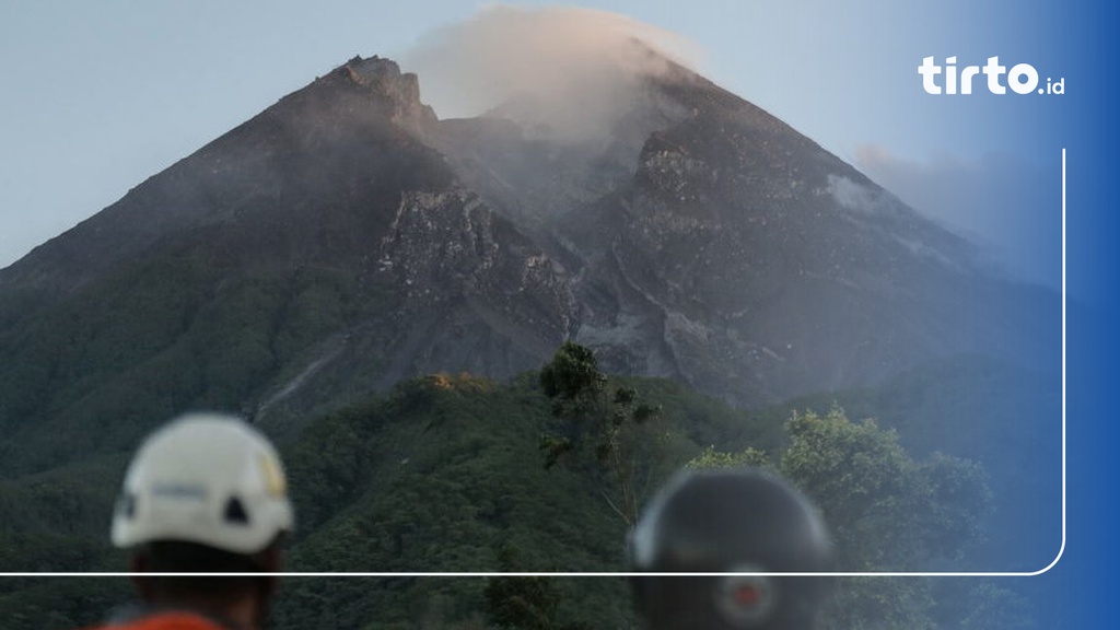 Gunung Merapi Meletus Lagi pada Ketinggian 1.500 Meter Hari Ini