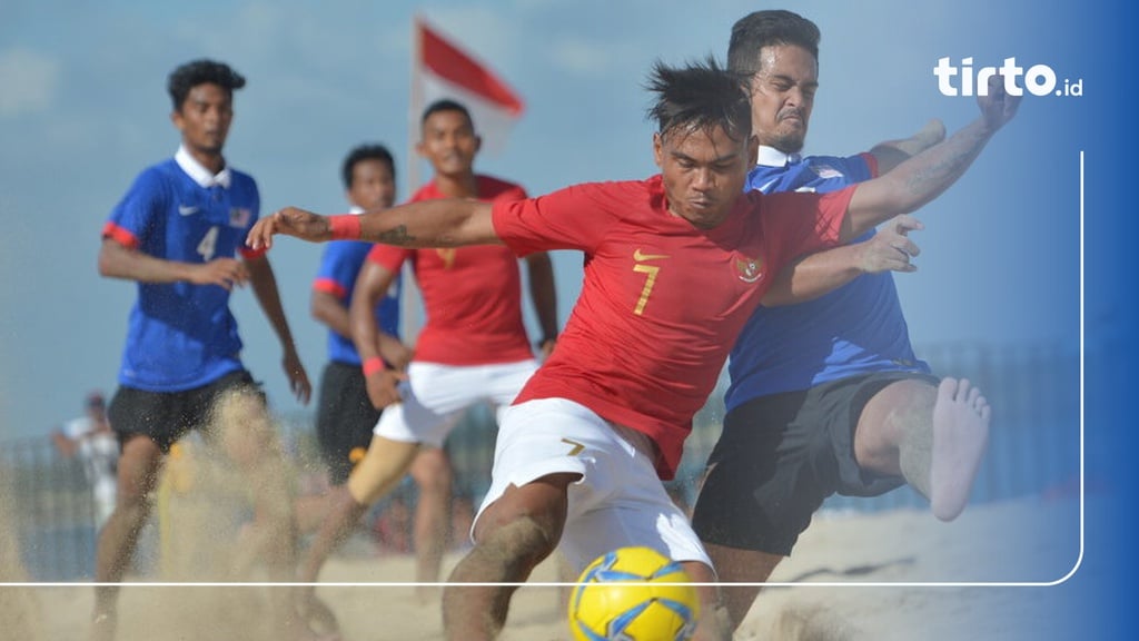 Daftar Resmi Pemain Indonesia di Beach Soccer Asian Cup 2025