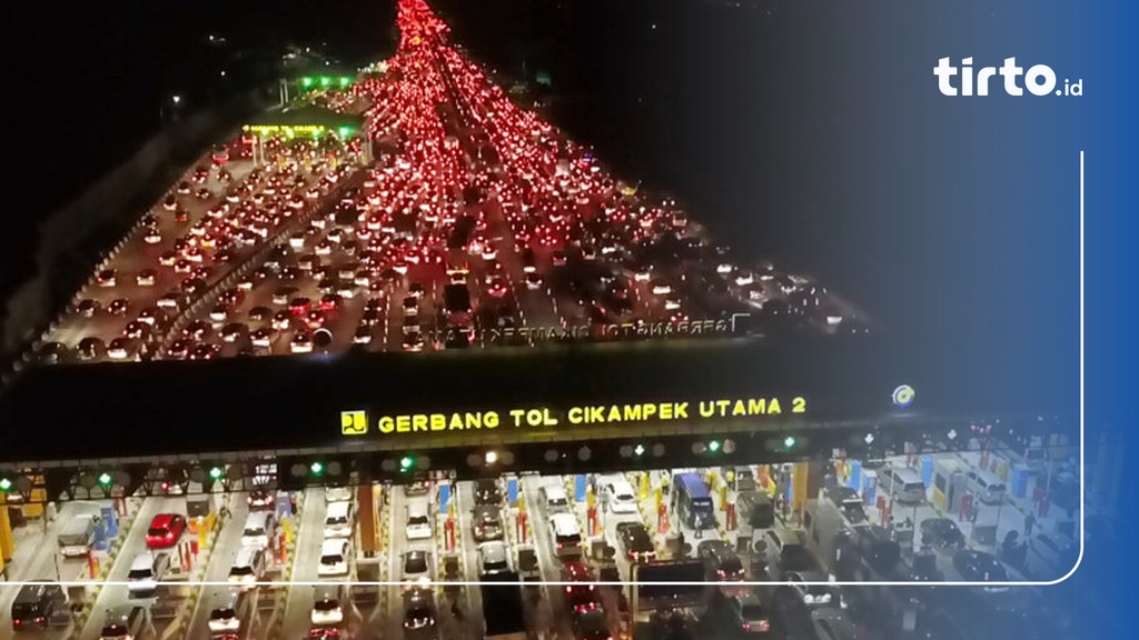 H Lebaran Jasa Marga Catat Kendaraan Kembali Ke Jakarta