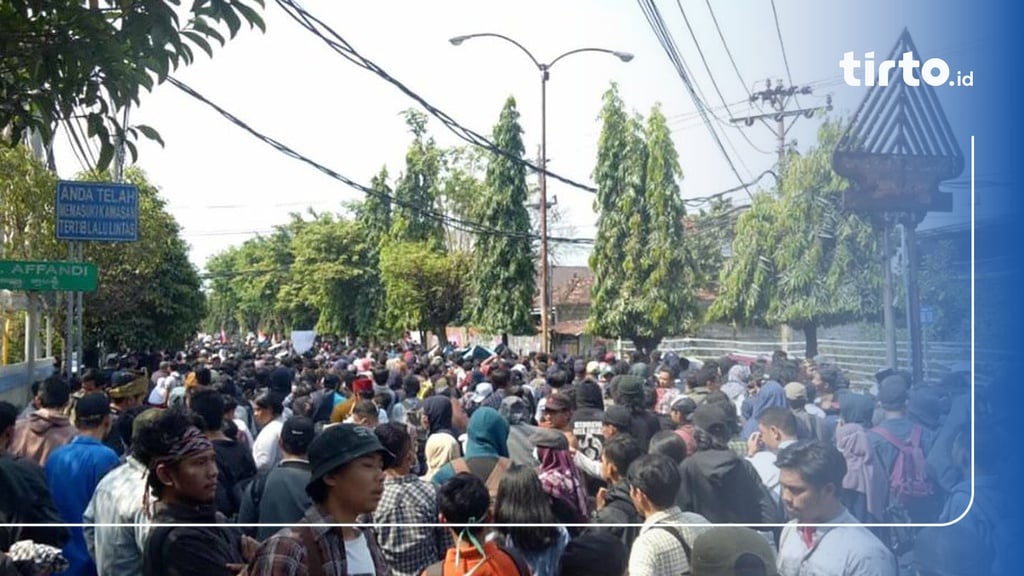 Jalan Gejayan Yogyakarta Pernah Jadi Sejarah Demo Mahasiswa 1998