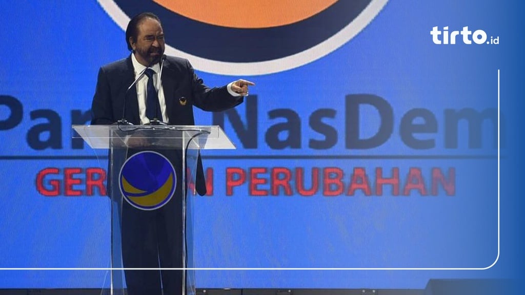 Surya Paloh Lantik Diri Sendiri Jadi Ketua Umum Nasdem 2019 2024