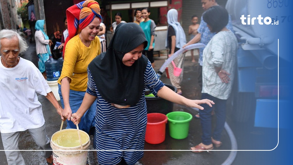 Pam Jaya Penyaluran Air Bersih Di Dki Jakarta Masih Persen