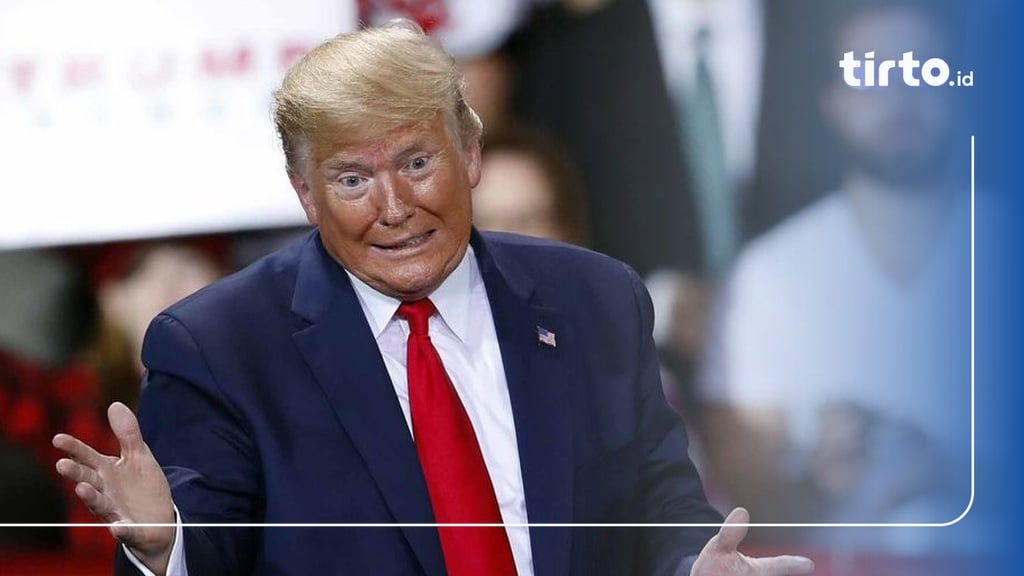 Viral Joget Kemenangan Trump di Pilpres AS, Mirip Prabowo?